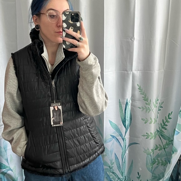 Nicole Miller Reversible Vest - Picture 1 of 4